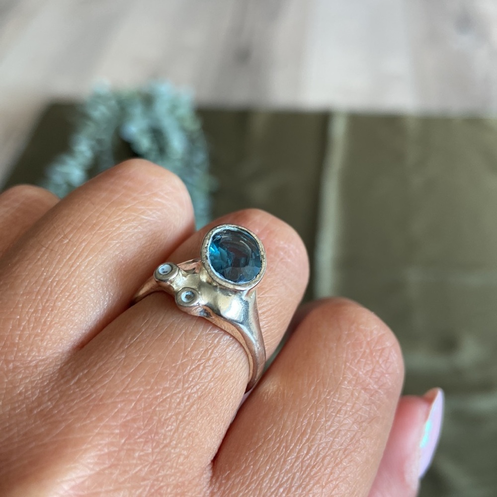 Sterling silver ring - Picture 3 of 3